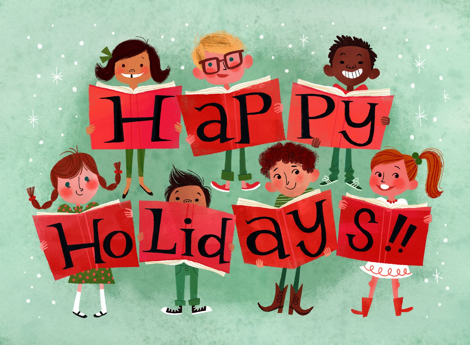 Were you happy at school. Happy Holidays картинки. Картинка рисунок Happy Holiday. Happy Holi. Надпись Хэппи Холидей.