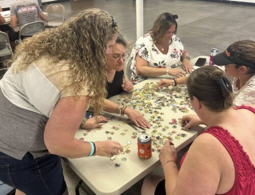 PIZZA, PUZZLE AND A 12 PACK