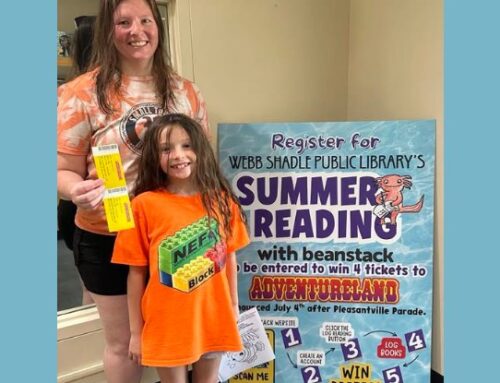SUMMER READING ADVENTURELAND TICKET WINNER