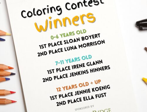 JULY COLORING CONTEST WINNERS