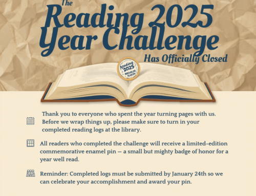 THE 2025 READING CHALLENGE HAS OFFICIALLY CLOSED