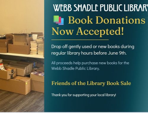 📚 Book Donations Now Accepted!
