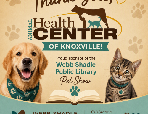 Thank you, Animal Health Center of Knoxville!