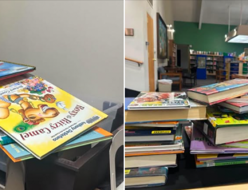 THE DROP-OFF BOX HAS BEEN BUSY!